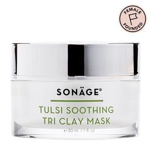 SONAGE Tulsi Soothing Tri Clay Mask BNIB